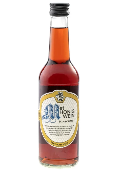 MET Amensis - Kirschmet - Kirsche und Ingwer - Piccolo-Flasche - Front