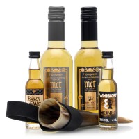 Met Geschenkset " Met & Spirits" - Honigwein und Liköre mit Methorn