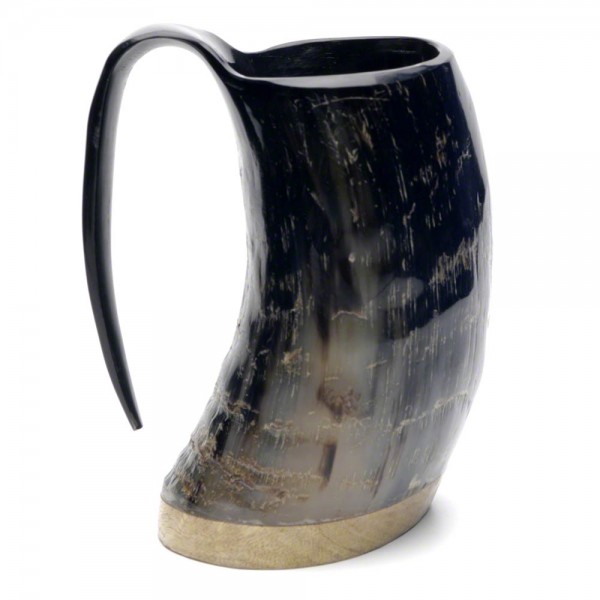 Hornbecher aus echtem Rinderhorn - klein - 300 ml - Bild 01