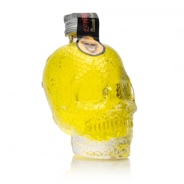 Honiglikör - Zombie's Absinth Honey - Marula - Totenkopfflasche 50 ml