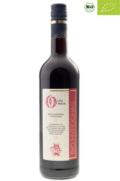 MET-Amensis - BIO Hypocras - Gewürz-Honigwein - Glühwein mit Honig - Front