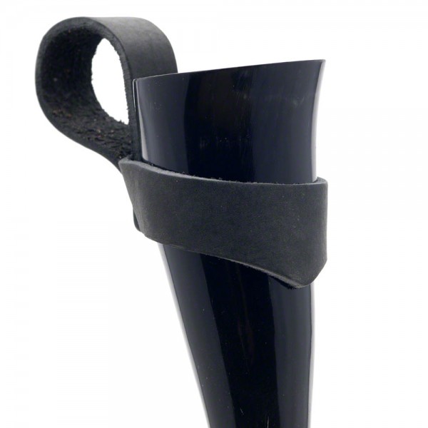Trinkhorn Gürtelhalter - für Methorn von 100 bis 200 ml - am Horn