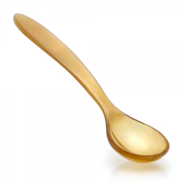 Honig - Honiglöffel aus echtem Horn - 12 cm