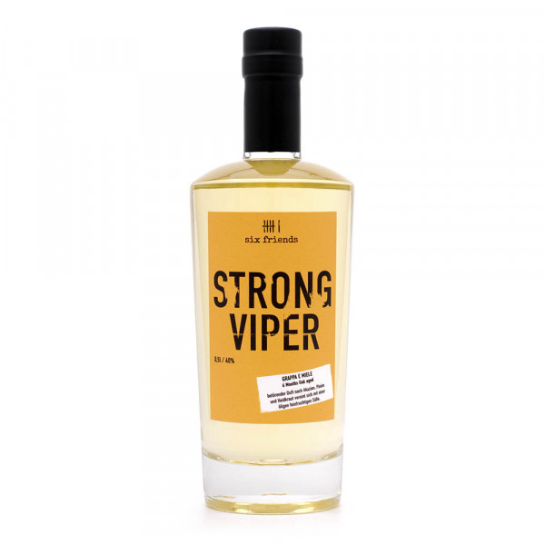 Honig-Grappa - Six Friends - Strong Viper - Grappa e Miele