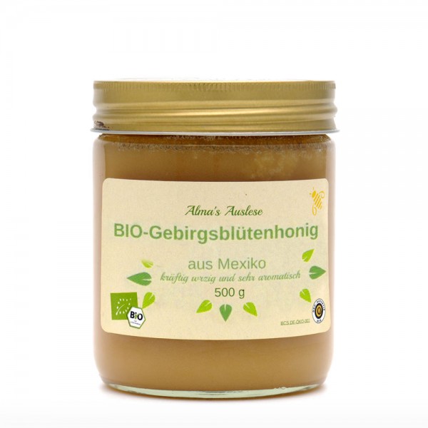 Honig - BIO Gebirgsblütenhonig - Fairtrade - 500 g