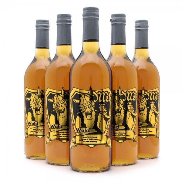 Met Waldhonig - Premium Honigwein aus sortenreinem Honig - 6 Flaschen Vorteilspaket
