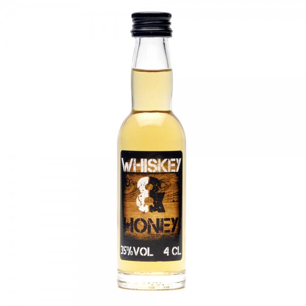 Honigwhisky - Whiskey & Honey - Whisky mit Honig - 40 ml - Front