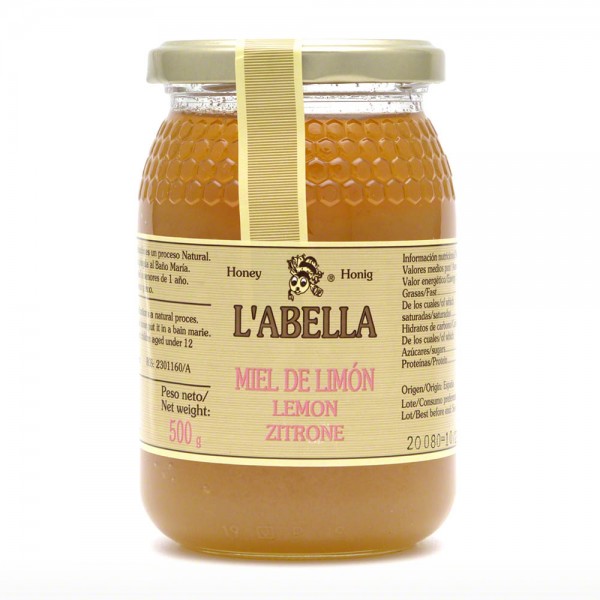 spanischer Zitronenhonig - Limonenhonig - 500 g Glas