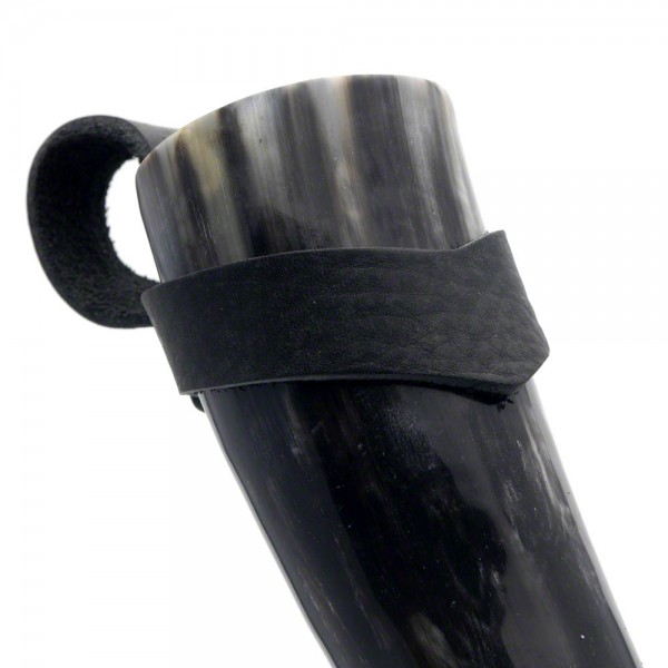 Trinkhorn Gürtelhalter - für Methorn von 300 bis 500 ml - am Horn