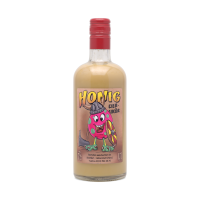 Bestmet Eierlikör mit Honig – 0,7-Liter-Flasche mit rotem Verschluss, Frontansicht © BestMet