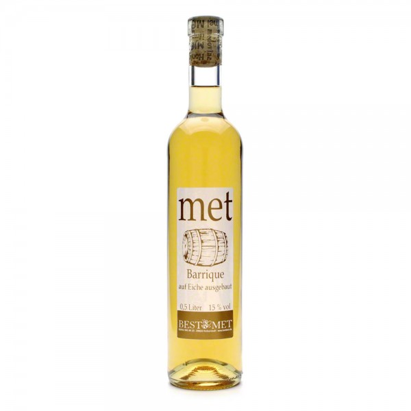 Met Barrique - fassgereifter Honigwein - 15% Vol. alc - 0,5 Liter