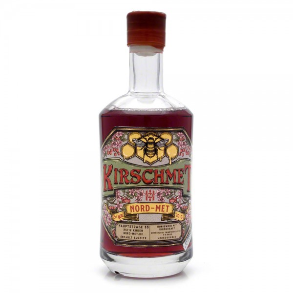 Nord-Met Kirschmet - Honigwein mit Kirschsaft - 0,7 Liter Flasche