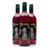 Met Merlin's - Honigwein mit Waldbeeren und Apfel - 3 Flaschen Vorteilspaket