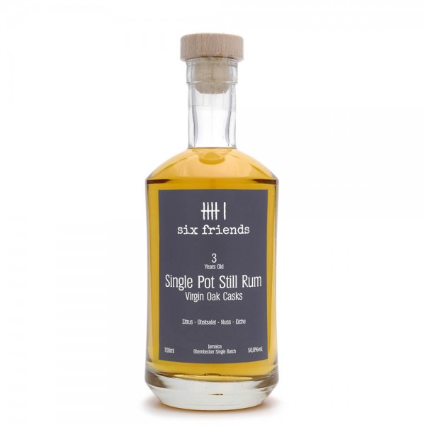 Six Friends - Single Pot Still Rum - 50,8 % Vol - 0,7 Liter