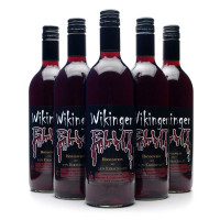 Wikingerblut Honigwein - roter Met mit Kirsch - 6 Flaschen Vorteilspaket