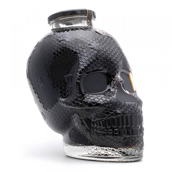 Vodka Honey Black - schwarzer Vodka mit Honig - Skull Totenkopf - 3 Liter - Title